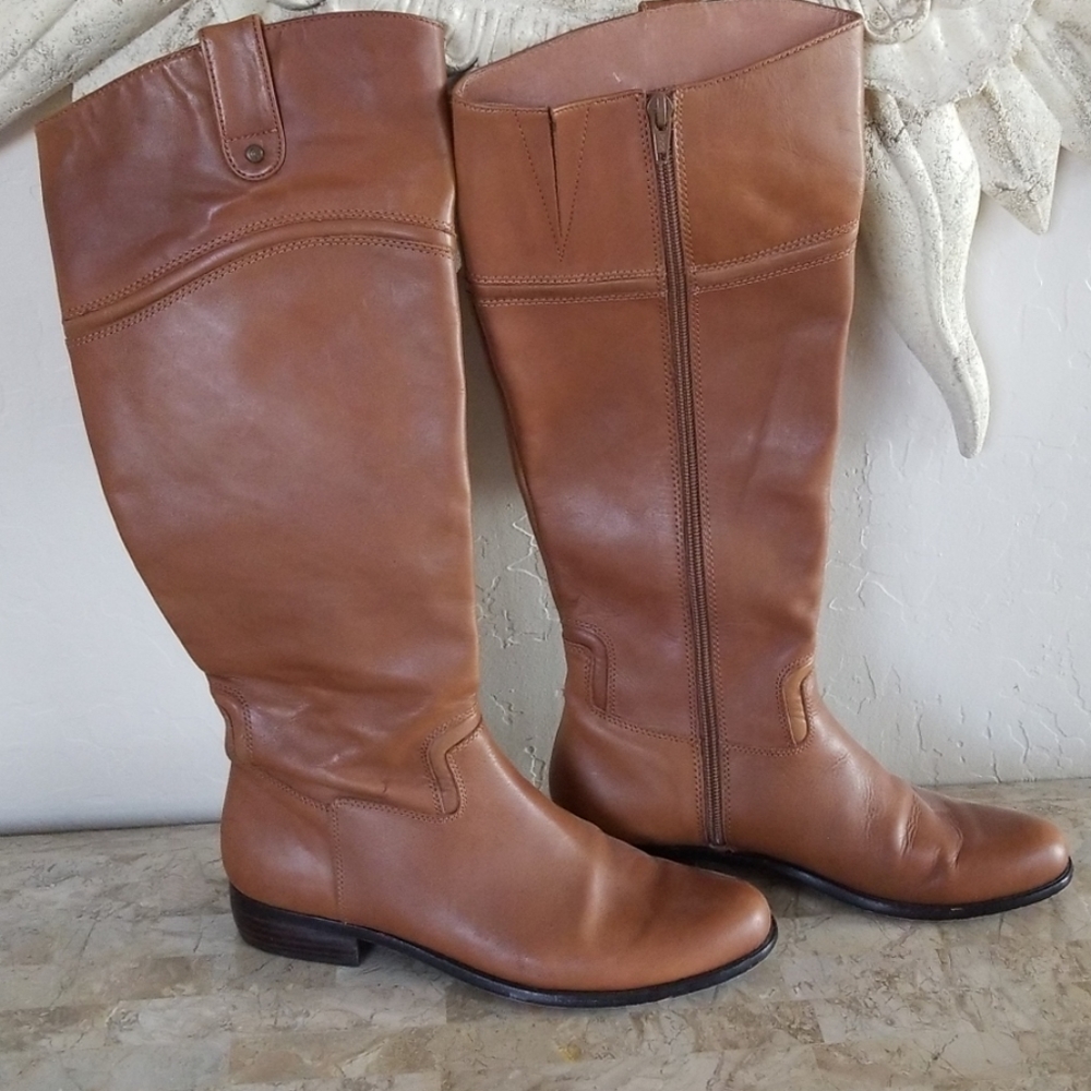 Brown Leather Boots